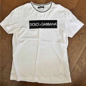 Dolce & Gabbana White Men's T-Shirt